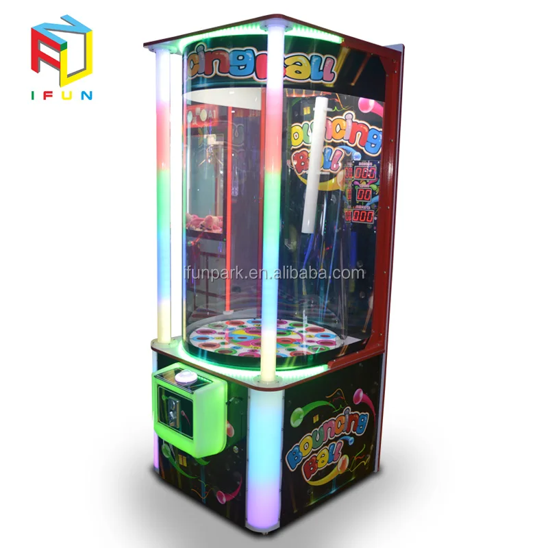 Bouncing Ball Arcade Game Coin Operated Redemption Lottery Jumping Balls Arcade Game Machine for Game Center