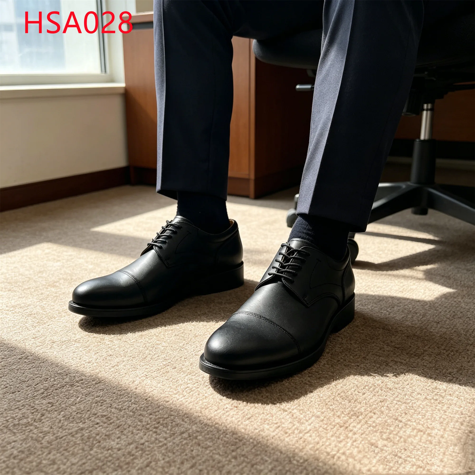 LXG, Scarpe da ufficio per uomo in vera pelle pieno fiore, molto popolari in Arabia Saudita, scarpe eleganti per il lavoro e per occasioni sociali in centro città, con soletta anti-odore, modello HSA028