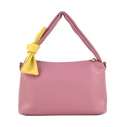 new brand Lovely korean handbags for women girls fashion handbags with bowknot trendy shoulder bags for shopping