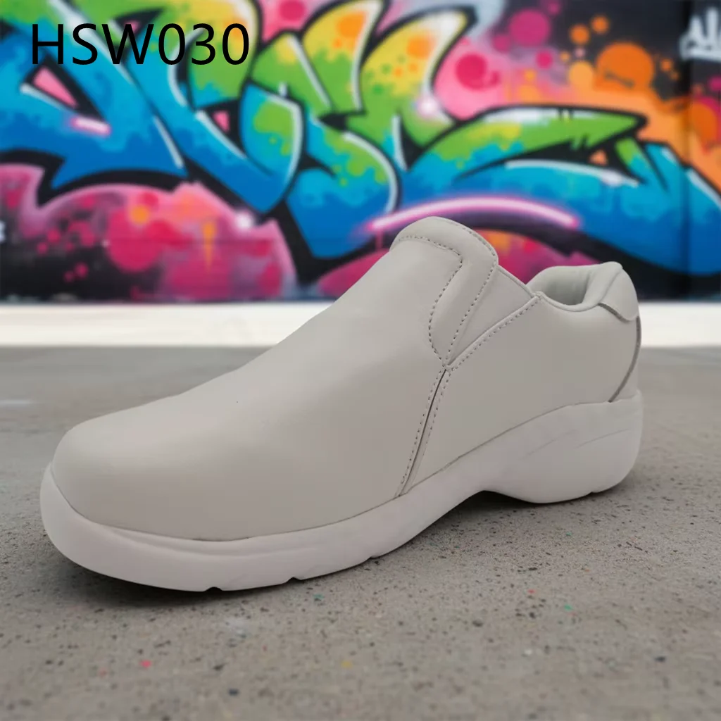 ZYF,Purification Workshop Anti-static White/black Safety Shoes Pharmaceutical Standard Minimizes Fatigue Work Clogs HSW030