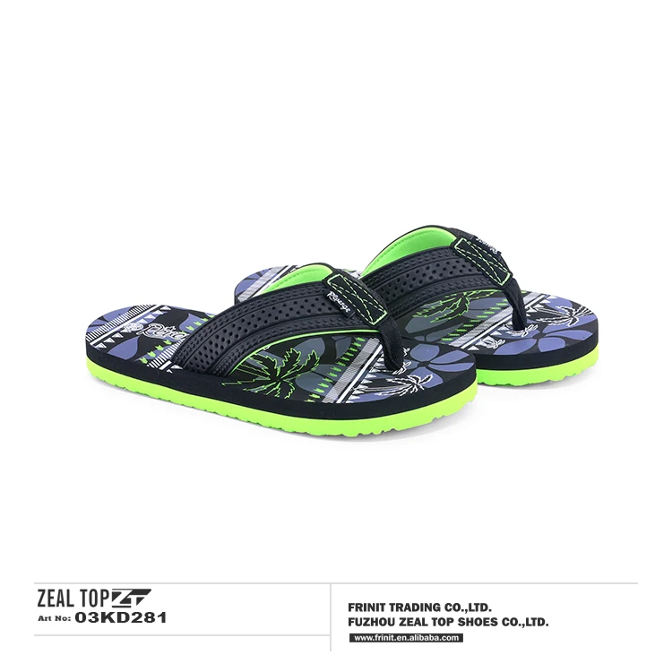 New Printing Design EVA Children Slippers Flip Flops Child Kids Boys Summer Beach Flip Flop Slipper Children
