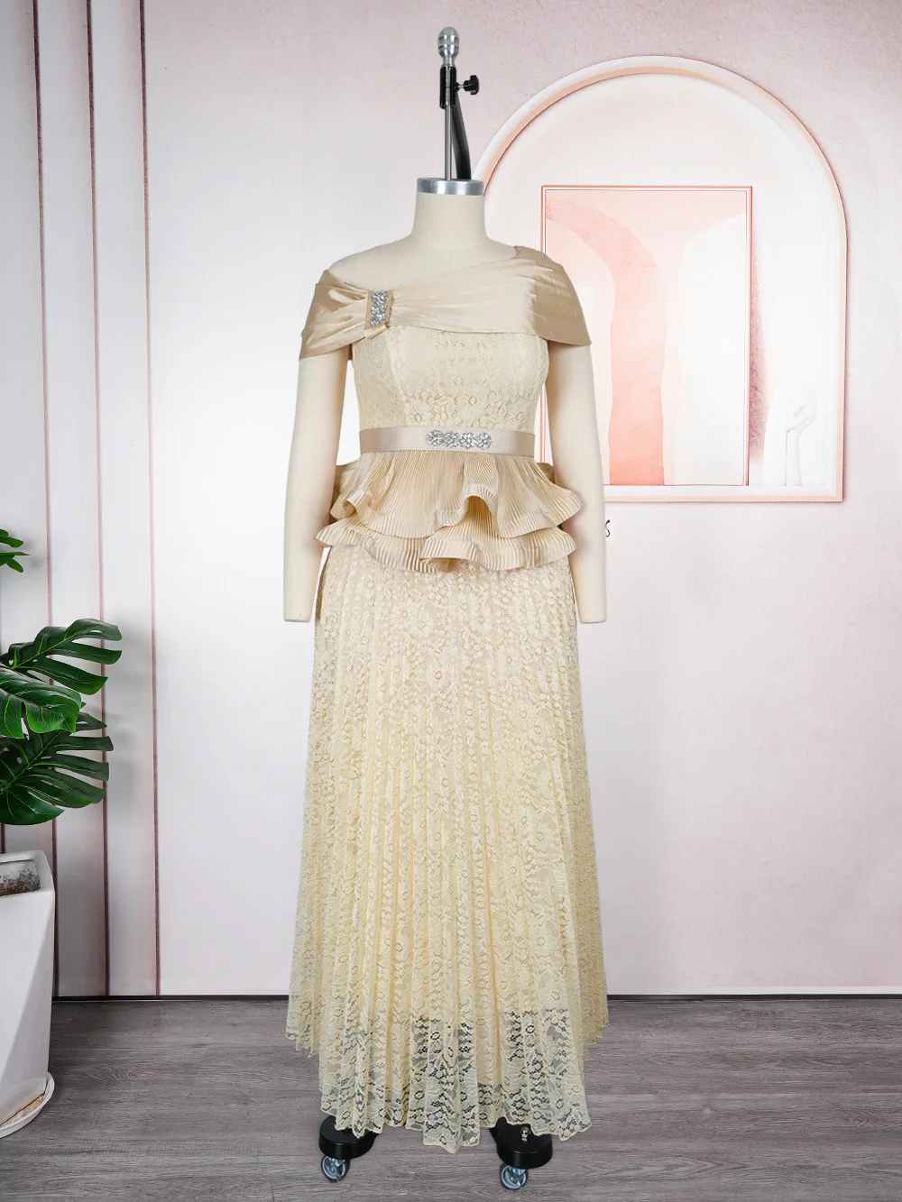 African Women's Dresses 2026 Plus Size Elegant Black and Gold Sequined  Evening Dress Bodycon Female Dress for Party Vestidos