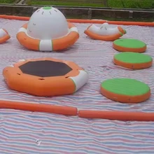 commercial kids inflatable water sea park heavy duty inflatable mini water parks games for sea