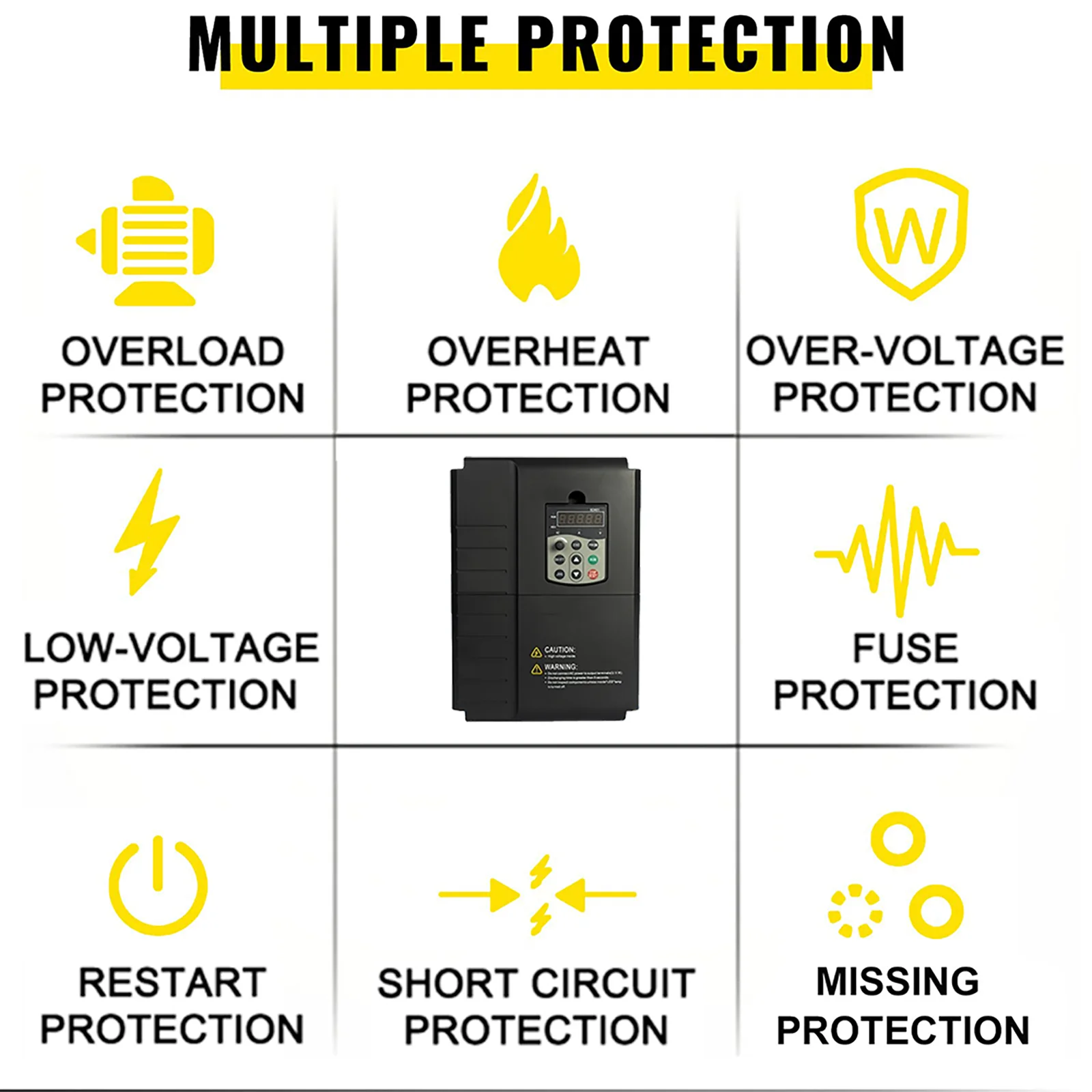 Variable Frequency Converter Drive Dc/ac 220v 380v 50hz/60hz Professional Solutions High