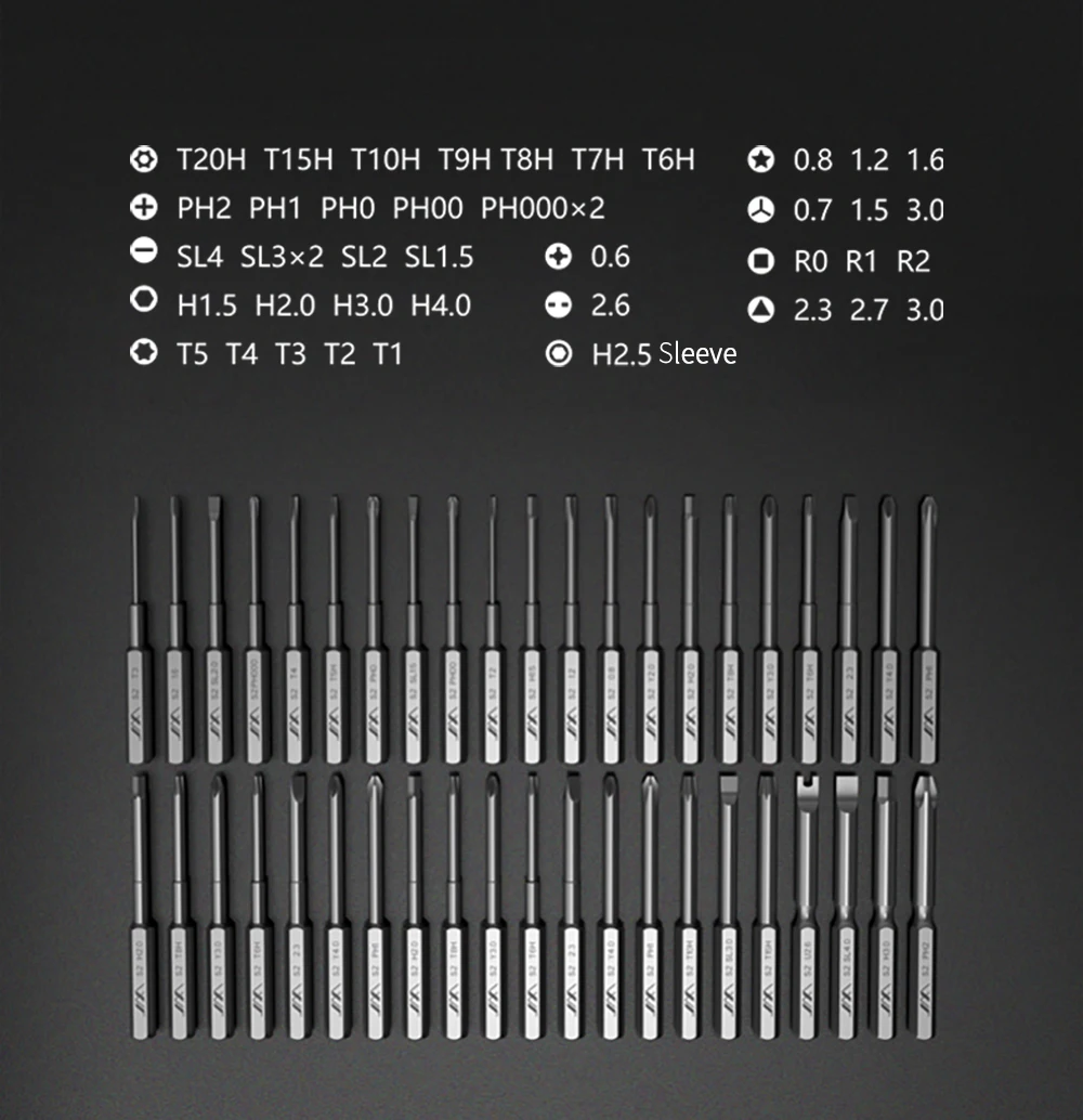 JIMIHOME GNT60 Pop up Design Mobile Phone Repair Tool Kit Precision Screwdriver Set
