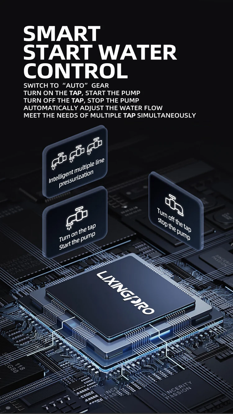 LPA15-110Copper Bomba blindada para torneira de cozinha Bomba quente e fria para aquecedor