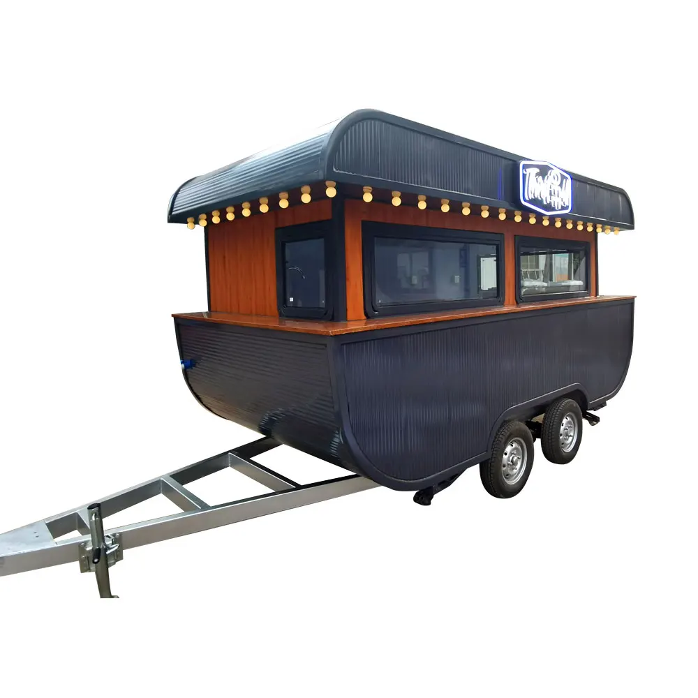 Tune Ship Shape Customize Mobile Food Trailer With Full equipment