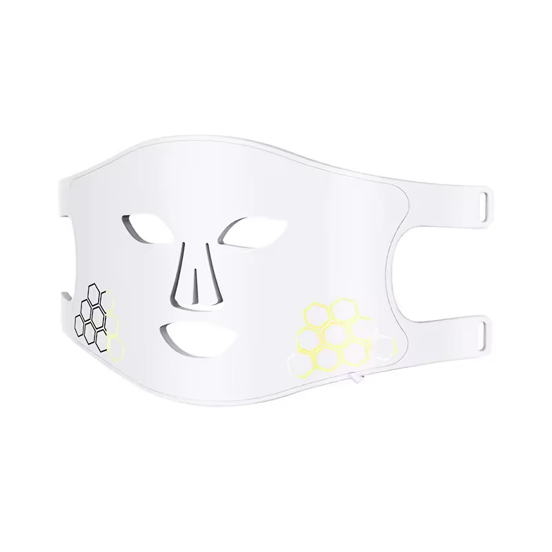 4 Color Infrared Photon LED Face Red Light Therapy Device Led Facial Infrared Light Therapy Silicone Facial Led Face Mask