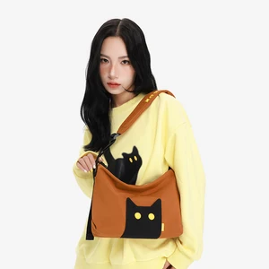 NOXXON Sling Bags for Women New Designs Casual Cross Body Sling Bag Cat Pattern Shoulder Bag for Girls