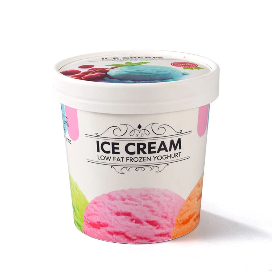 Custom Printed Ice Cream Tub - Buy Ice Cream Tub, 8oz Ice Cream Tub, paper ice  cream cup Product on Food Packaging - Shanghai SUNKEA Packaging Co., Ltd.