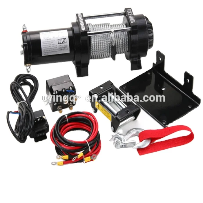 ワイヤーロープ式電動ウインチ 4500ポンド| Alibaba.com