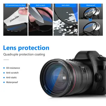 NEEWER 49mm MRC UV Protection Filter Professional Uv Filter for Camera Lenses Ultraviolet Protection detail image