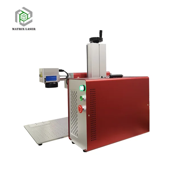 Multifunction 30W/20W/50W Fiber Laser Engraving and Marking Machine Metal Cutting Machine with Rotary and Print Patterns