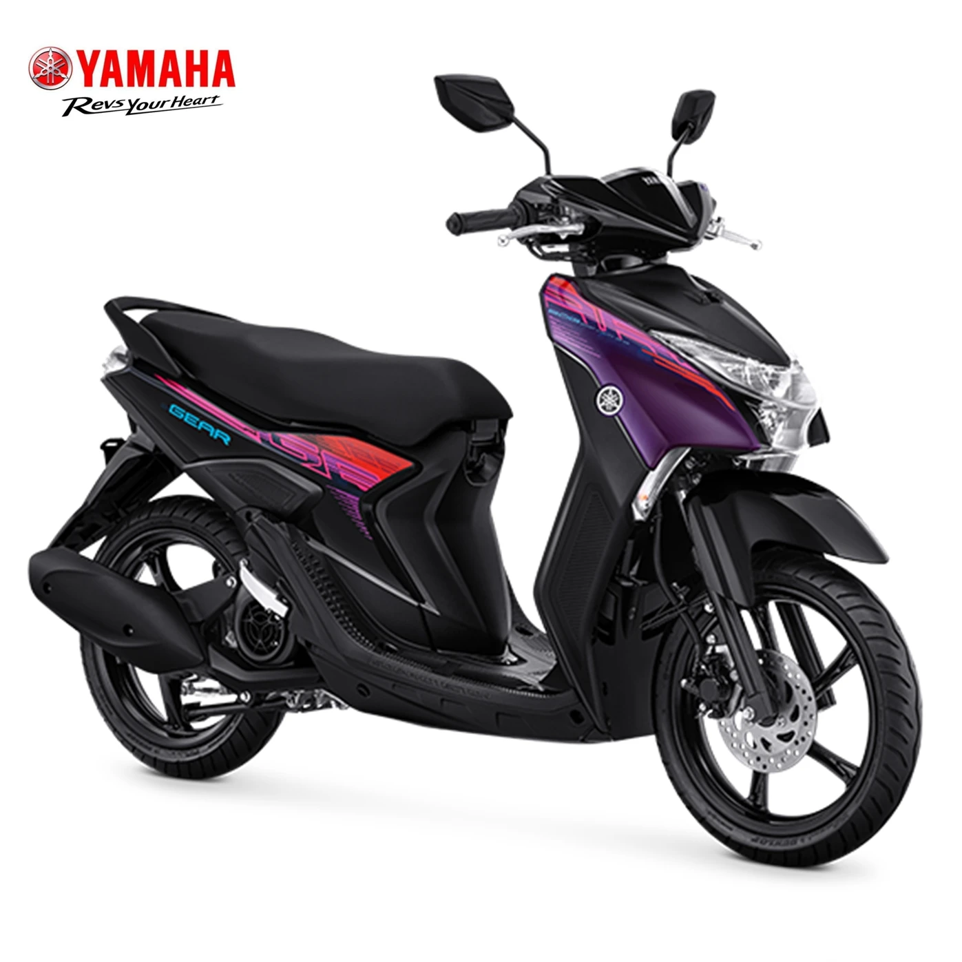 本物のインドネシア製Yamaha Scooter Gear 125、4.2Lタンク搭載