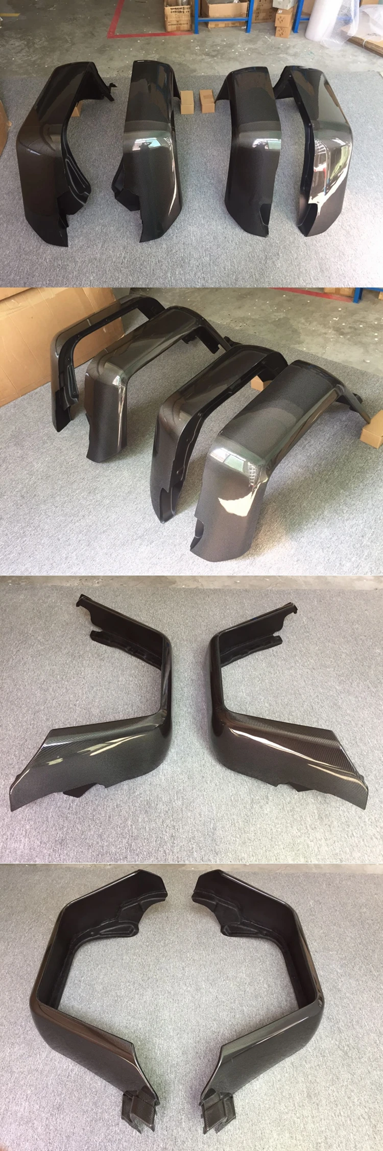 Carbon Fiber Frp G Class W463 Carbon Fiber Fender Flares For G500 G55