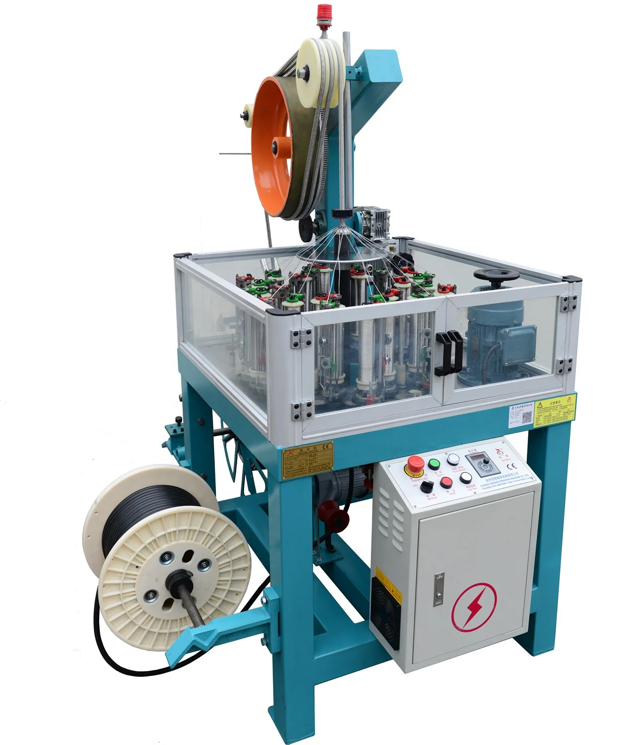 Textile Machinery Nylon Rope Making Machine Hose Braid Rope Braiding Machine
