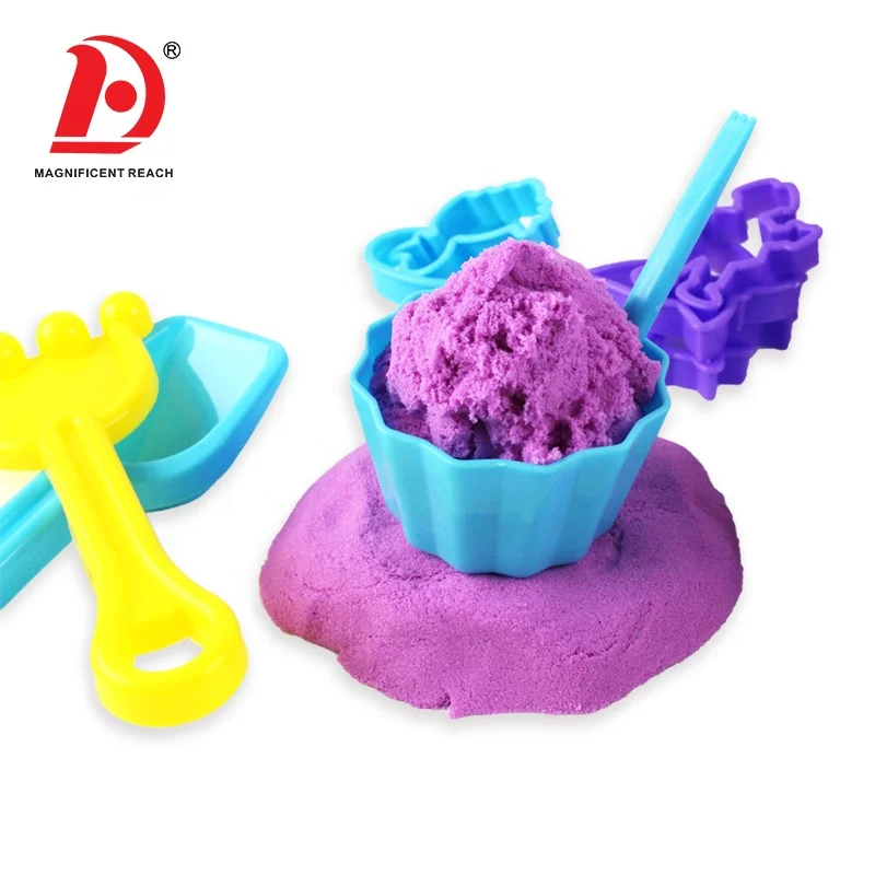 HUADA 2021 Новый Стайлинг красочная тестовая глина для творчества волшебный движущийся Космический песок игрушки игровой набор