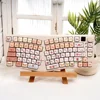 คีย์บอร์ด White-A75+MAO Carpy-baraKeycaps