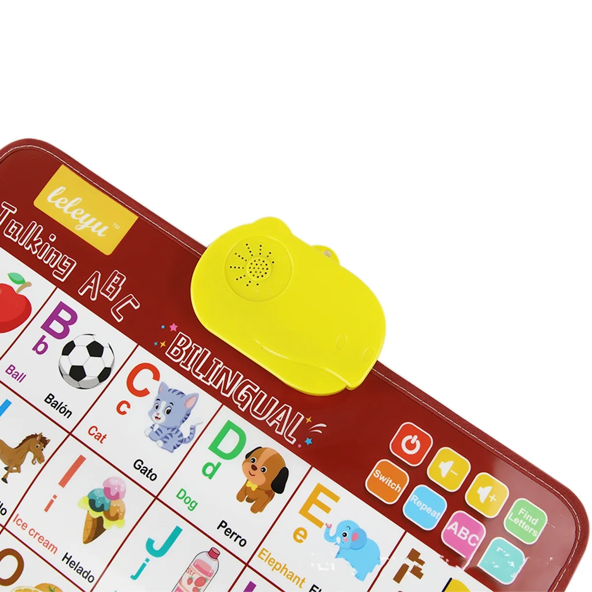 Лидер продаж английский испанский двуязычные буквы слова звуковые настенные диаграммы развивающие игрушки веселое обучение