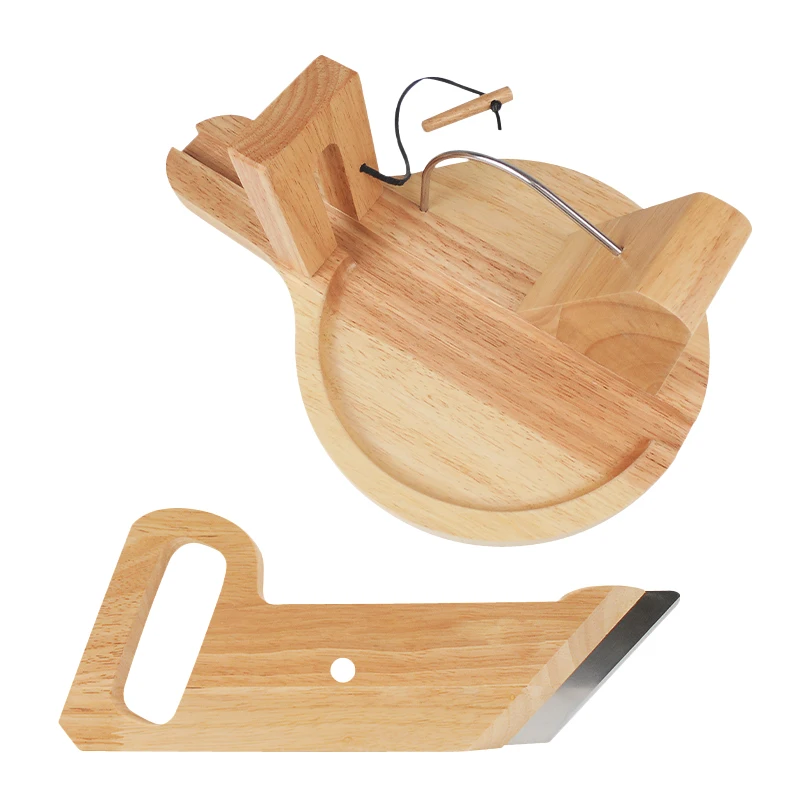 Bamboo Wood Guillotine Saucisson Slicer - Buy Wooden Chopping Boards ...