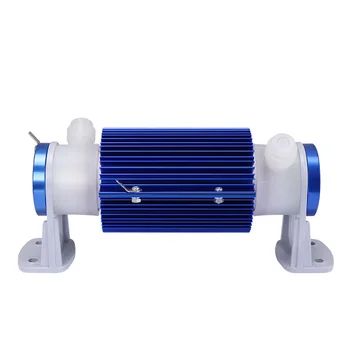 Ozone generator componentes of air cooled ceramic ozone tube and ozone electric circuit
