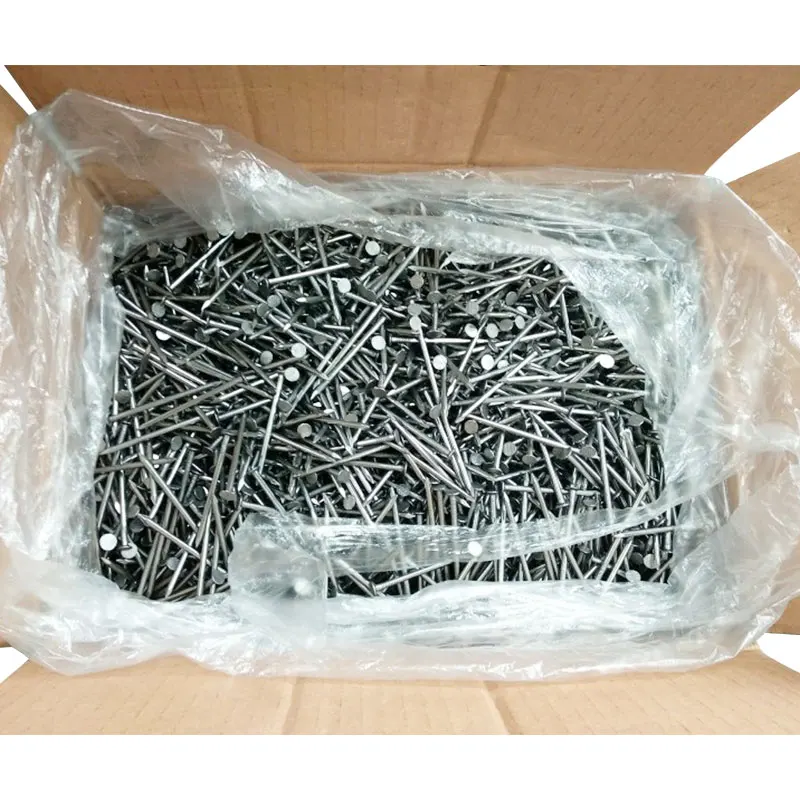 1"-5" Polished Round Common Iron Wire Nails Construction Nails Manufacture 1kg Per Box in China