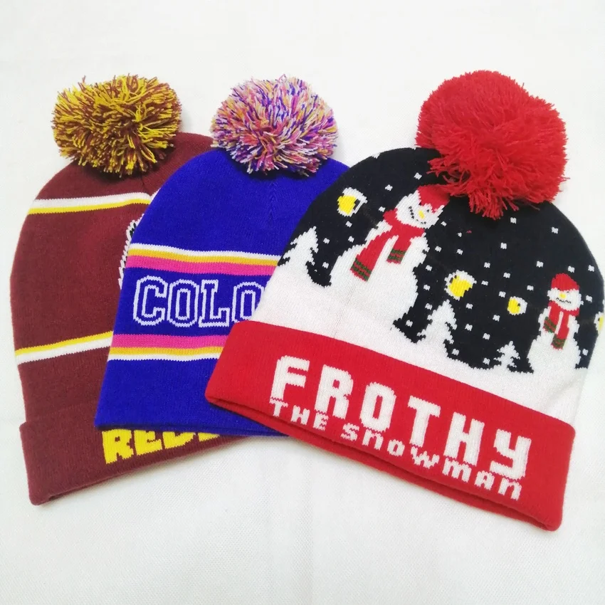 High Speed Circular Scarf and Cap Knitting Machine Produce Football Fan Scarf