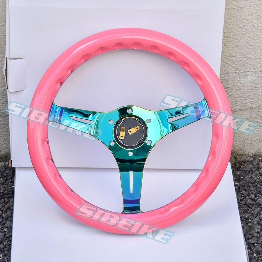 ピンクプラムフラワークリアアクリルレーシングスポーツ
