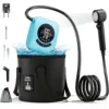 Convenient Shower 8000MA [Customized Color] Green+Bucket