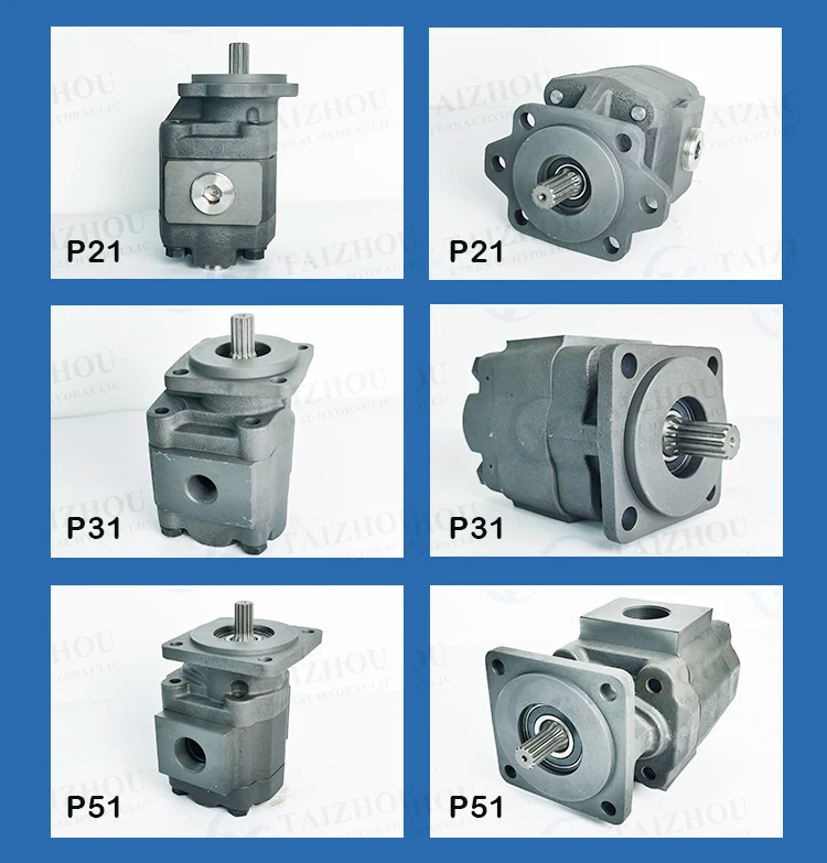 Japan Uchida Gear Pump Usa Parker P Series Gear Pump For Truck Forklift ...