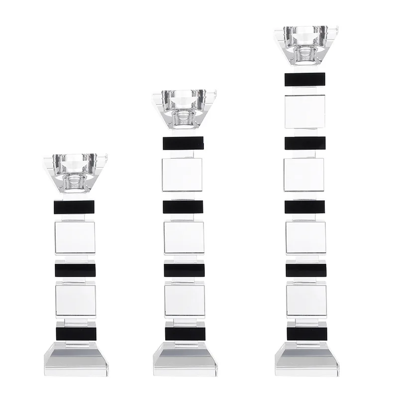 Vente en gros par le fabricant Chandeliers en verre et cristal de trois tailles pour décoration intérieure, fêtes et mariage