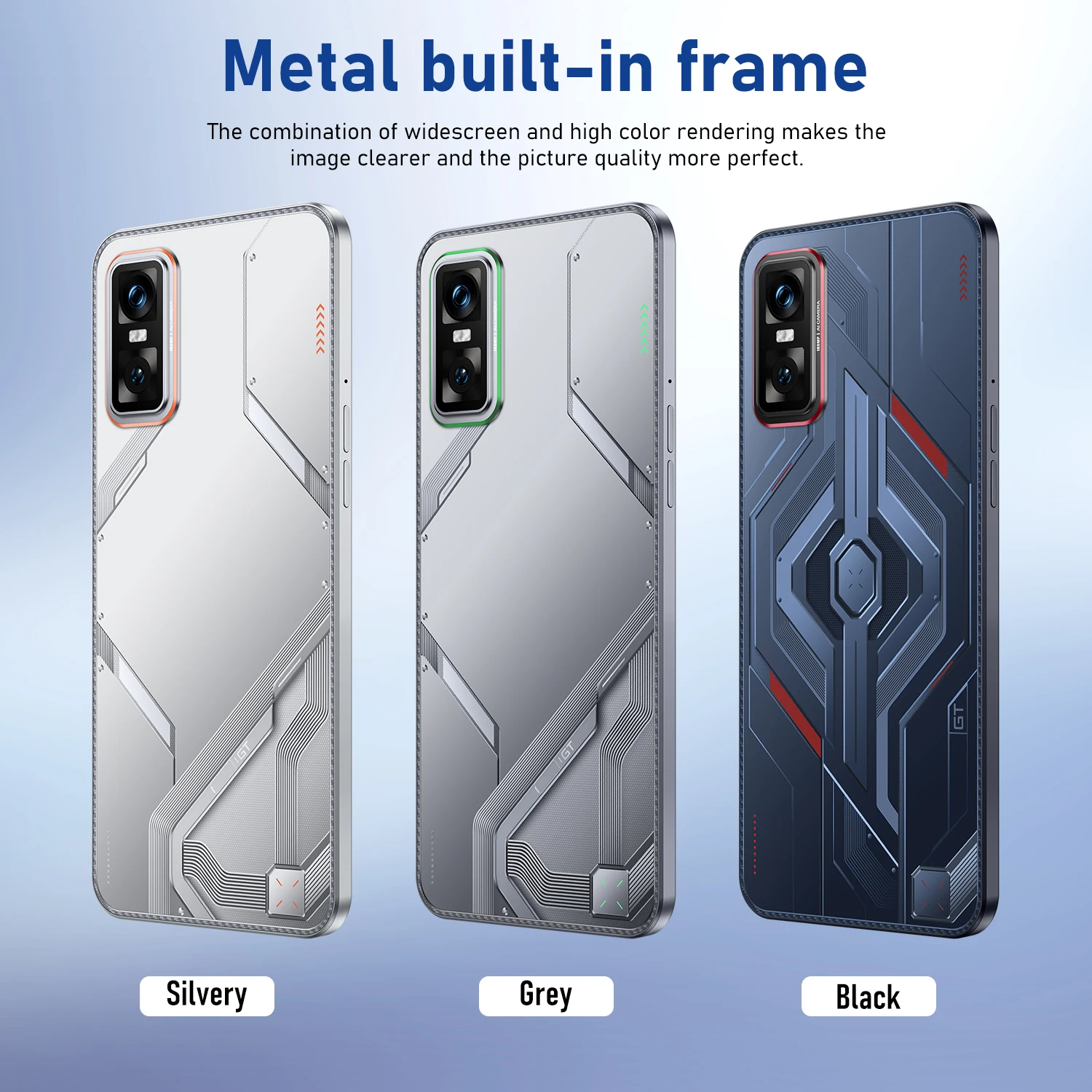 Hot Selling GT30 Pro Smartphone, 6.8 Inch HD 4K Display,2GB+16GB