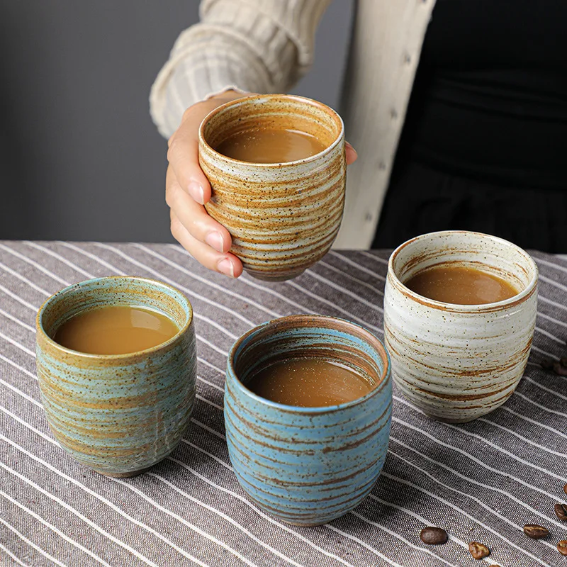 Custom Personalised Handmade 200ml Japanese Tea Cup Ceramic Mug Ceramic  Mugs No Handle