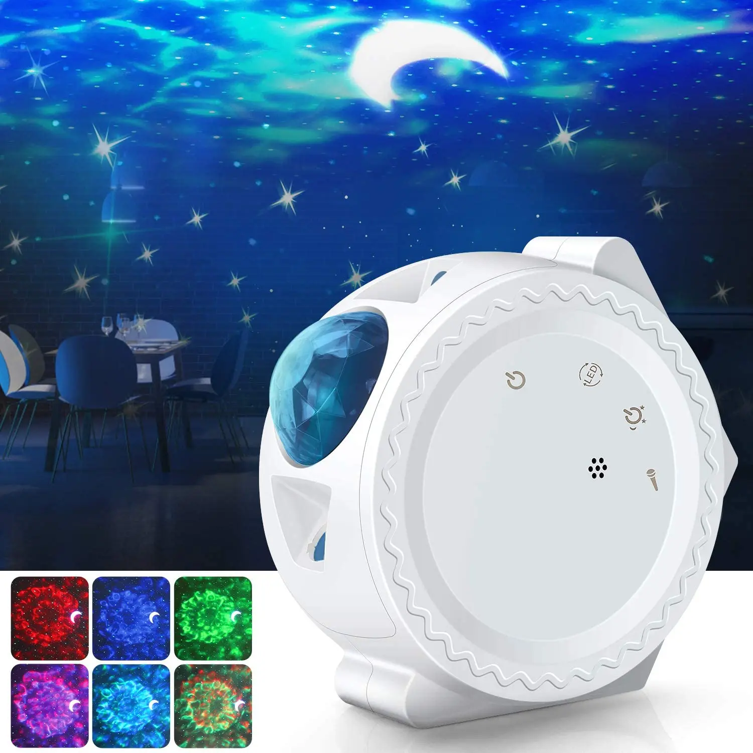 Biumart Home Decor Galaxy Lamp Wifi 