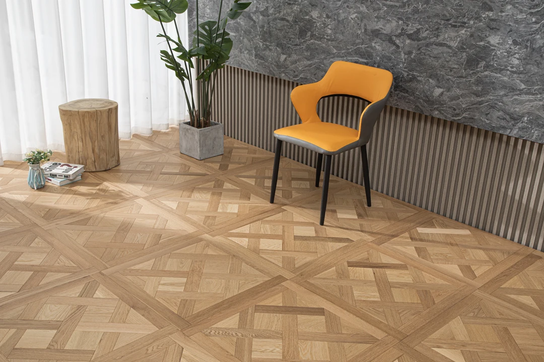 Custom Shape Parquet Flooring