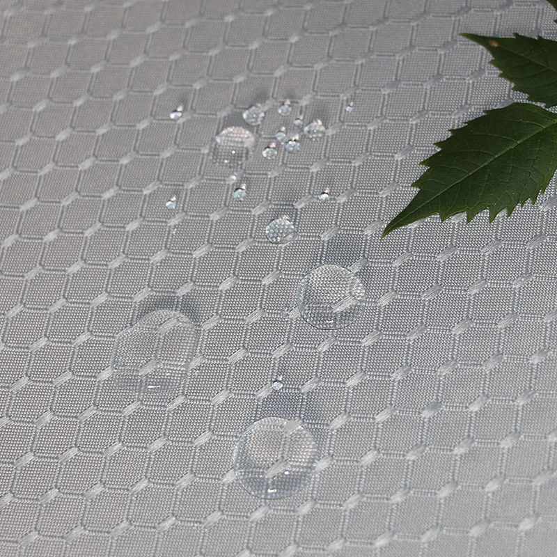 Однотонные жаккардовые шторы для душа из полиэстера