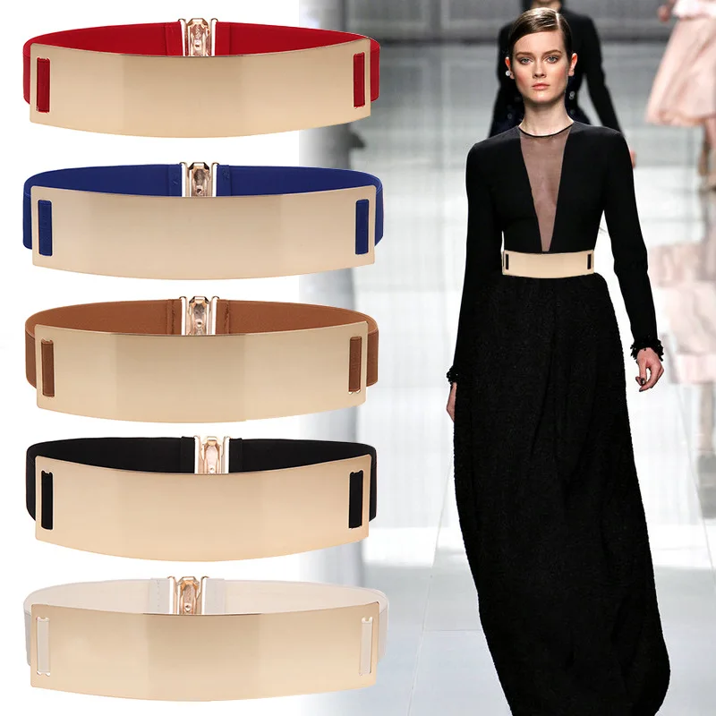 Wholesale Designer Belts for Woman metal Brand Belt Classy Elastic belt  ladies Apparel Accessory From m.