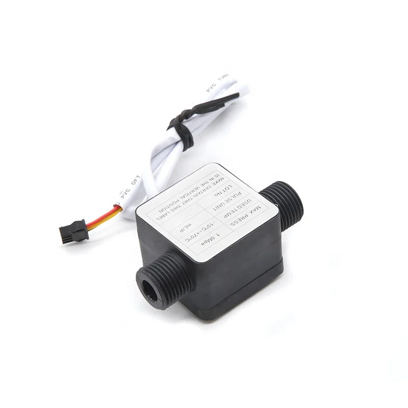 High Accuracy PPS Gear Flowmeter Manufacturer OEM Liquid Flow Meter for LPG Fuel Car Washer Water Sensor 24VDC 0.5-20L/min