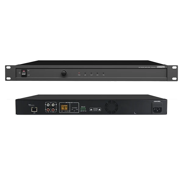 Internet Network Audio Digital Amplifier Professional Audio PA System IP Network Public Address Amplifier