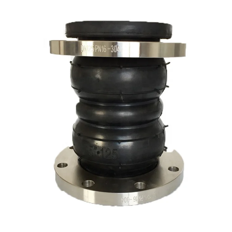 New Design Union Type Flexible Pipe Fittings Screws DIN Standard Threaded Rubber Expansion Joint