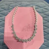 Collana di perle con cuore d'argento
