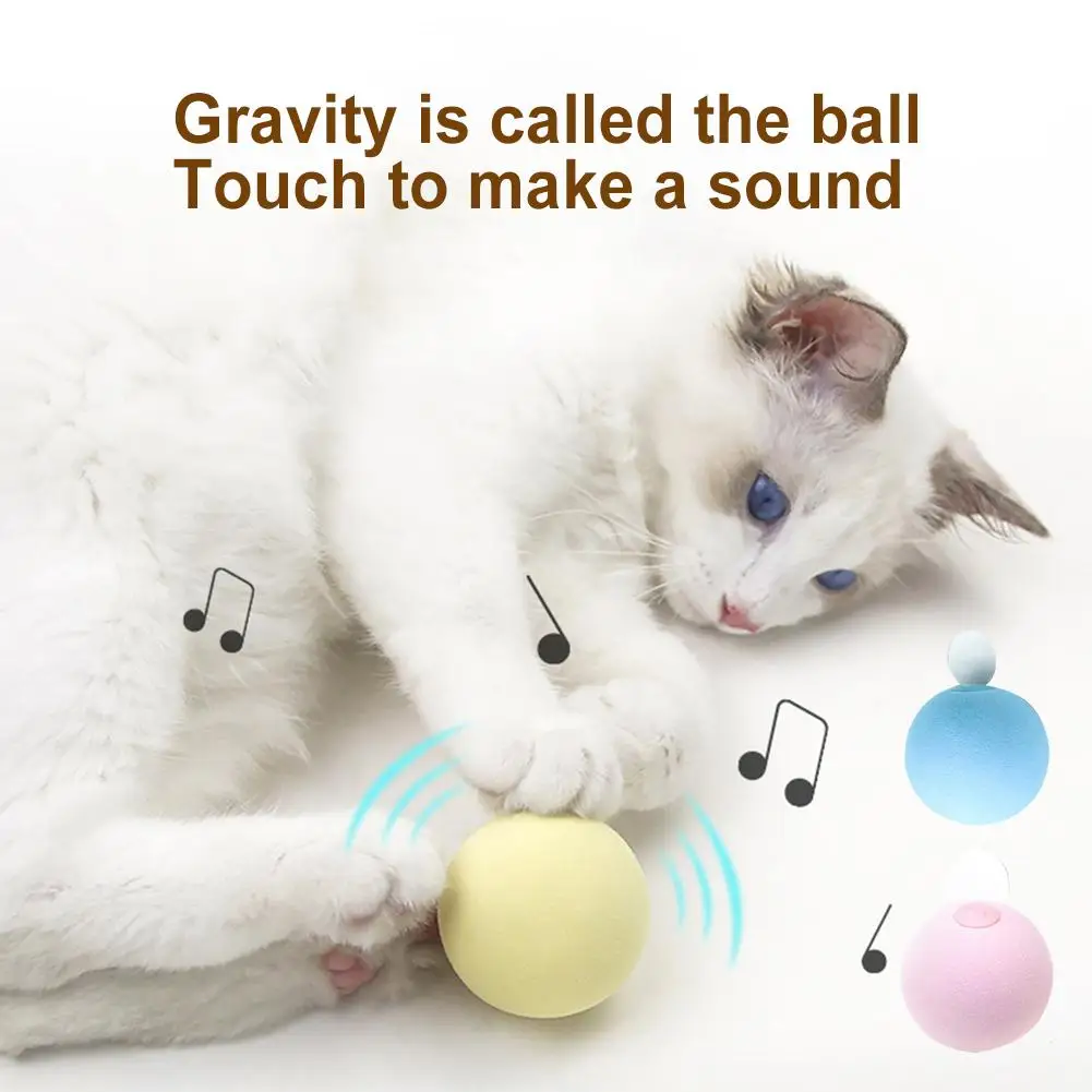 Custom Smart Automatic Rolling Gravity Ball Training Self-moving Kitten ...