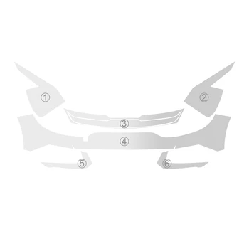 TPU Headlight & Taillight Protection Film Kit For 2024-2025 Hyundai Santa Fe | Clear Paint Protection Vinyl