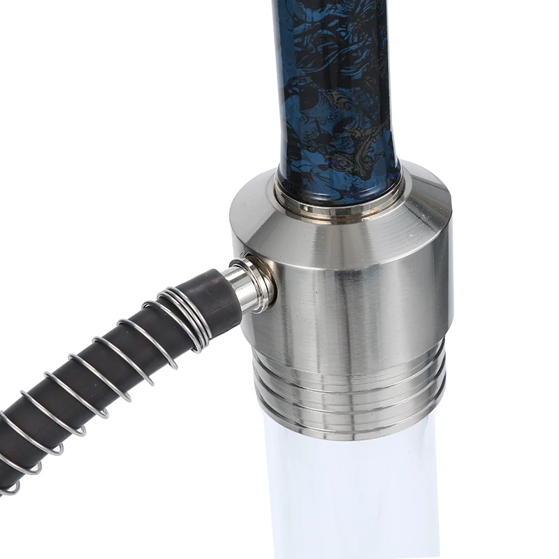 RTS Hot Selling Wholesale Hookah Accessories Shisha Portable Shisha Hookah Metal Hookah Sheesha Nargile