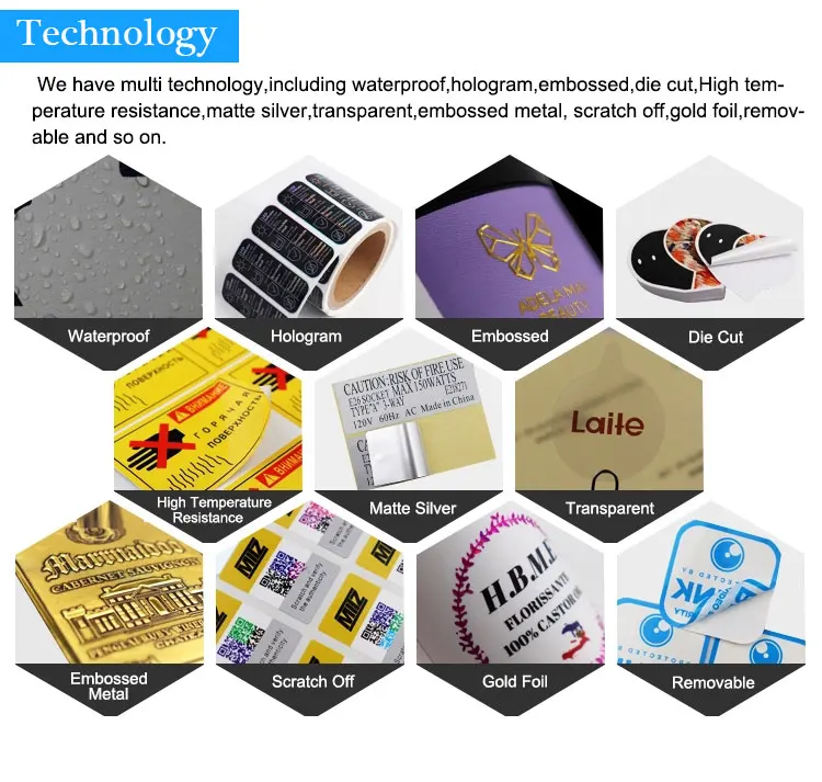 Custom Logo Design Hologram Test E Pharmaceutical Injection Peptides Bodybuilding 10ml Vial Labels