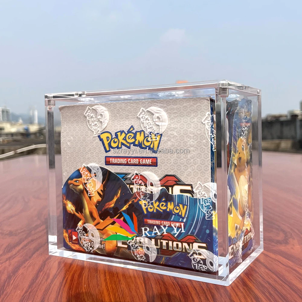 Ray Yi Uv Resistance Pokemon 1st Edition Base Set Booster Box Case - How Much Is A 1st Edition Pokemon Booster Box