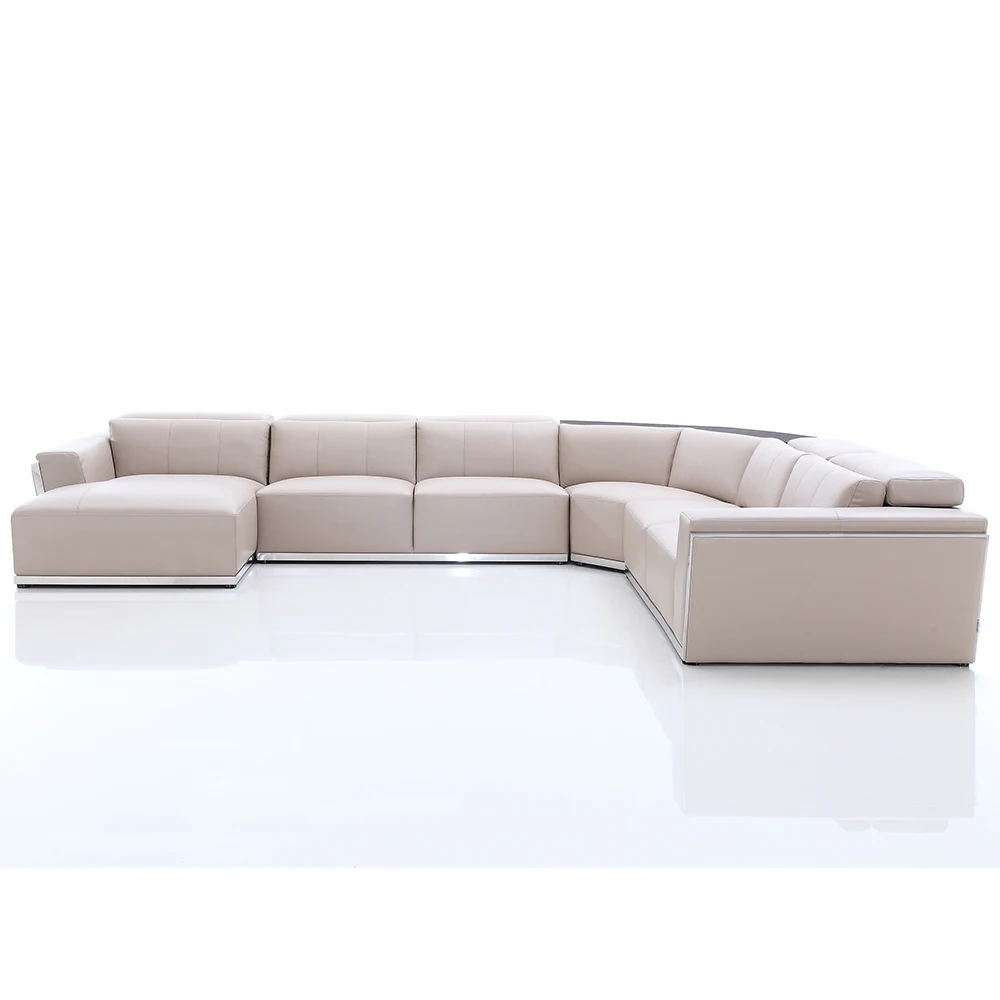 White Leather Sofa Set English Style Faux Leather Recliner Sofa White