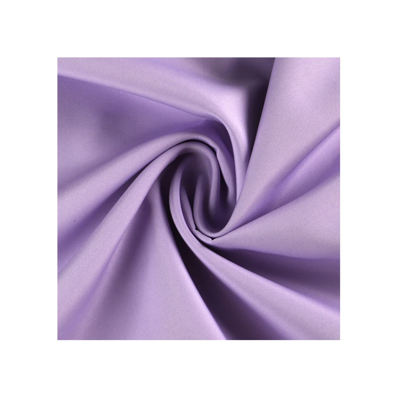 Vải dệt thoi lót Pongee trơn 100% polyester 300T 65gsm không thấm nước cho áo khoác ngoài