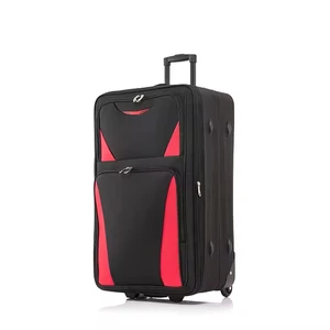 Wholesale Custom logo Trolley Travel Bags 20"/24"/28"/32" Lightweight Travel Luggage Soft Luggage with Large Capacity