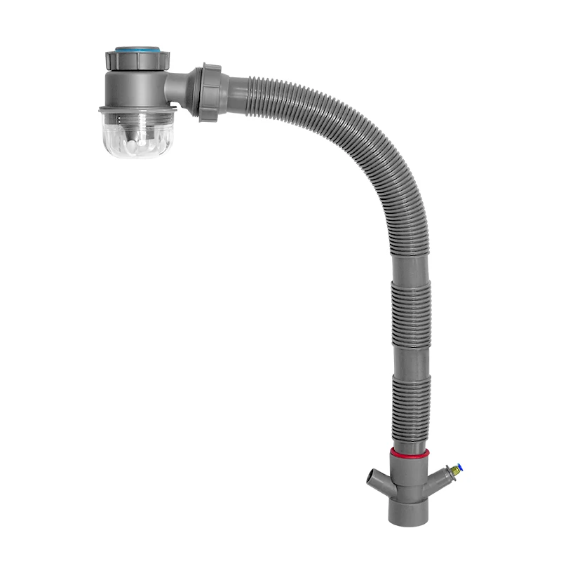 product table control kitchen sink strainer fittings with transparent guard cup with overflow for single bowl easy for draining-0